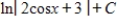 <strong>Find the indefinite integral of </strong> A) B) C) D) E)