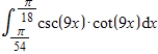 <strong>Evaluate the definite integral </strong> A) 9 B) -9 C) D) E) ∞