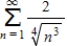 <strong>Determine the convergence or divergence of the following series. </strong> A) diverges B) converges
