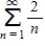 <strong>Determine the convergence or divergence of the following series. </strong> A) diverges B) converges