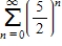 <strong>Determine the convergence or divergence of the following series. </strong> A) inconclusive B) converges C) diverges