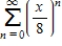<strong>Find the radius of convergence of the series </strong> A) 16 B) 18 C) 1 D) 9 E) 8
