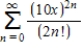 <strong>Find the radius of convergence of the power series. </strong> A) 0 B) 10 C) 20 D) 100 E) 