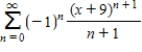 <strong>Integrate the series for to find the power series for the function </strong> A) B) C) D) E)