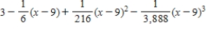 <strong>Find the third degree Taylor polynomial centered at for the function. </strong> A) B) C) D) E) 