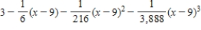 <strong>Find the third degree Taylor polynomial centered at for the function. </strong> A) B) C) D) E) 