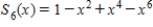 <strong>Use a symbolic differentiation utility to find the Taylor polynomials (centred at zero)of degrees (a)2,(b)4,(c)6,(d)8. </strong> A) , , , B) , , , C) , , , D) , , , E) , , ,