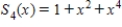 <strong>Use a symbolic differentiation utility to find the Taylor polynomials (centred at zero)of degrees (a)2,(b)4,(c)6,(d)8. </strong> A) , , , B) , , , C) , , , D) , , , E) , , ,