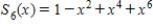 <strong>Use a symbolic differentiation utility to find the Taylor polynomials (centred at zero)of degrees (a)2,(b)4,(c)6,(d)8. </strong> A) , , , B) , , , C) , , , D) , , , E) , , ,