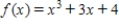 Use Newton´s Method to approximate the zero(s)of the function accurate to three decimal places. 