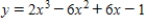 The value for which Newton's method fails for the function below is shown in the graph.Give the reason why the method fails. 
