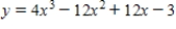 The value for which Newton's method fails for the function below is shown in the graph.Give the reason why the method fails. 