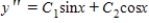 <strong>Determine whether is a solution of the differential equation </strong> A) and B) and C) and D) and E) and 