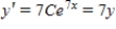 <strong>Determine whether is a solution of the differential equation </strong> A) B) C) D) E)