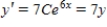 <strong>Determine whether is a solution of the differential equation </strong> A) B) C) D) E)
