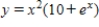 <strong>Which of the following is a solution of the differential equation ? </strong> A) B) C) D) E)