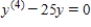 <strong>Determine whether the function is a solution of the differential equation </strong> A) Not a solution B) Solution