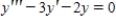 <strong>Determine whether the function is a solution of the differential equation </strong> A) Solution B) Not a solution