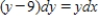 <strong>Write the the differential equation by separating the variables. </strong> A) B) C) D) E) 
