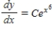 <strong>Use separation of variables to find the general solution of the differential equation. </strong> A) B) C) D) E) 