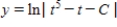 <strong>Use separation of variables to find the general solution of the differential equation. </strong> A) B) C) D) E) 