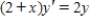 <strong>Use separation of variables to find the general solution of the differential equation. </strong> A) B) C) D) E) 