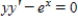 <strong>Use the initial condition to find the particular solution of the differential equation. , when </strong> A) B) C) D) E) 