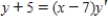 <strong>Write the first-order linear differential equation in standard form. </strong> A) B) C) D) E) 