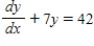 <strong>Find the general solution of the first-order linear differential equation. </strong> A) B) C) D) E) 