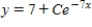 <strong>Find the general solution of the first-order linear differential equation. </strong> A) B) C) D) E) 