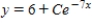 <strong>Find the general solution of the first-order linear differential equation. </strong> A) B) C) D) E) 