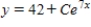<strong>Find the general solution of the first-order linear differential equation. </strong> A) B) C) D) E) 