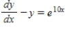 <strong>Find the general solution of the first-order linear differential equation. </strong> A) B) C) D) E) 