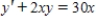 <strong>Find the general solution of the first-order linear differential equation. </strong> A) B) C) D) E) 