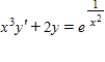 <strong>Find the general solution of the first-order linear differential equation. </strong> A) B) C) D) E) 