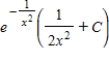 <strong>Find the general solution of the first-order linear differential equation. </strong> A) B) C) D) E) 