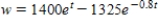 <strong>A calf that weighs 75 pounds at birth gains weight at the rate ,where w is weight in pounds and t is time in years.Use a computer algebra system to solve the differential equation for </strong> A) B) C) D) E)
