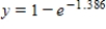 <strong>Use the advertising awareness model described to find the number of people y (in millions)aware of the product as a function of time t (in years). when ; when </strong> A) B) C) D) E) 