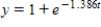 <strong>Use the advertising awareness model described to find the number of people y (in millions)aware of the product as a function of time t (in years). when ; when </strong> A) B) C) D) E) 