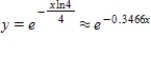 <strong>Assume that the rate of change in is proportional to Solve the resulting differential equation and find the particular solution that passes through the points , </strong> A) B) C) D) E) 
