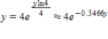 <strong>Assume that the rate of change in is proportional to Solve the resulting differential equation and find the particular solution that passes through the points , </strong> A) B) C) D) E) 