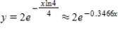 <strong>Assume that the rate of change in is proportional to Solve the resulting differential equation and find the particular solution that passes through the points , </strong> A) B) C) D) E) 
