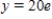 <strong>During a chemical reaction,a compound changes into another compound at a rate proportional to the unchanged amount y.Write the differential equation for the chemical reaction model.Find the particular solution when the initial amount of the original compound is 20 grams and the amount remaining after 1 hour is 16 grams. </strong> A) , B) , C) , D) , E) ,