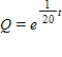<strong>A 200-gallon tank is full of a solution containing 55 pounds of concentrate.Starting at time t=0 ,distilled water is added to the tank at a rate of 20 gallons per minute,and the well-stirred solution is withdrawn at the same rate.Find the amount of concentrate Q in the solution as a function of t. </strong> A) B) C) D) E) 