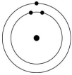 <strong>  Which one of the atoms shown would be most likely to form a cation with a charge of +1?</strong> A)   B)   C)   D)   E)   <div style=padding-top: 35px> 