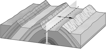 <strong>The sides of a fold,where curvature is at a minimum,are termed ________.  </strong> A)branches B)limbs C)axial planes D)hinges <div style=padding-top: 35px> 