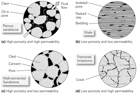 Which of the following would make the best reservoir rock in a conventional hydrocarbon system?