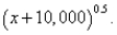 Suppose that a decision maker's risk attitude toward monetary gains or losses x given by the utility function U(x) = -Show that this decision maker is indifferent between gaining nothing and entering a risky situation with a gain of $80,000 (probability 1/3) and a loss of $10,000 (probability 2/3).
