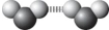 <strong>Which best symbolizes the hydrogen bonding between two water molecules?  </strong> A)   B)   C)   D)   <div style=padding-top: 35px> 