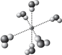 <strong>Which is the best representation showing a sodium cation in water?  </strong> A)   B)   C)   D)   <div style=padding-top: 35px> 